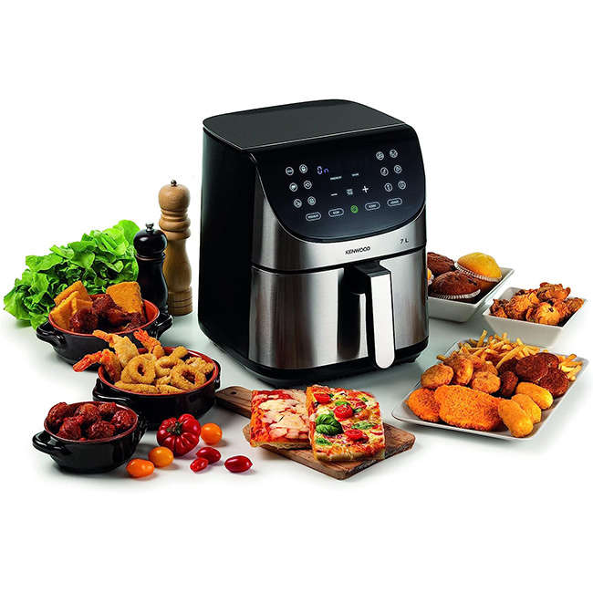 kHealthy Stainless Steel Digital Airfryer, 7L