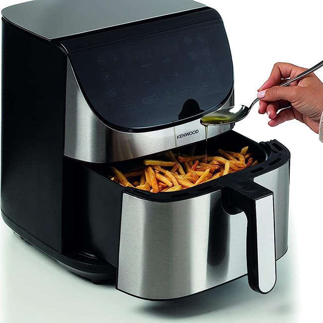 kHealthy Stainless Steel Digital Airfryer, 7L