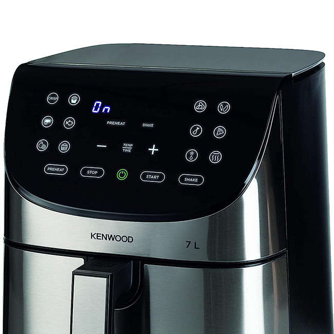 kHealthy Stainless Steel Digital Airfryer, 7L