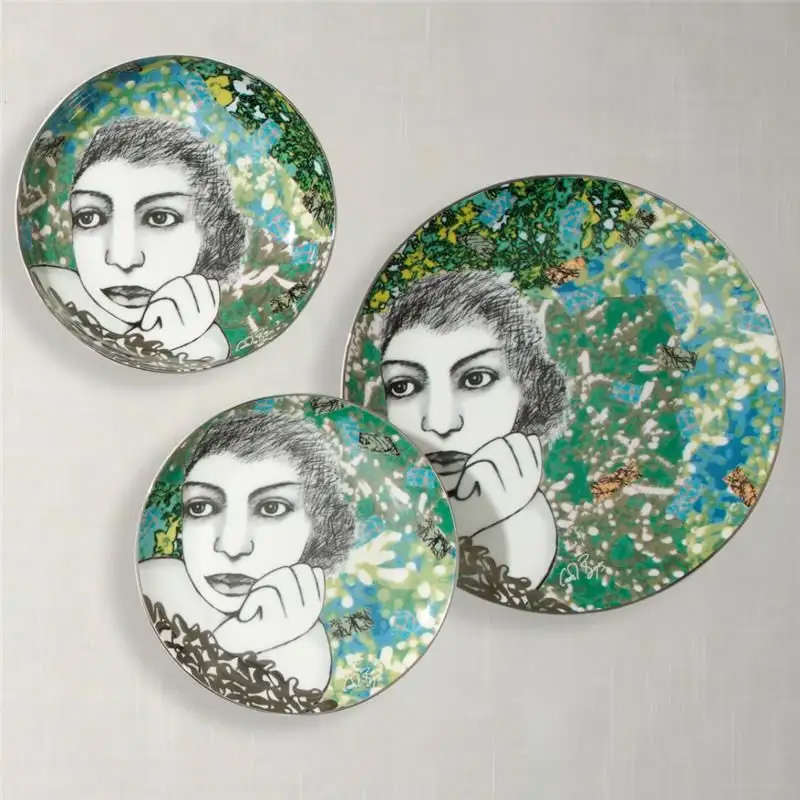 Set Of 2 Kaleidosope Cereal Or Soup Bowls, Sumptious