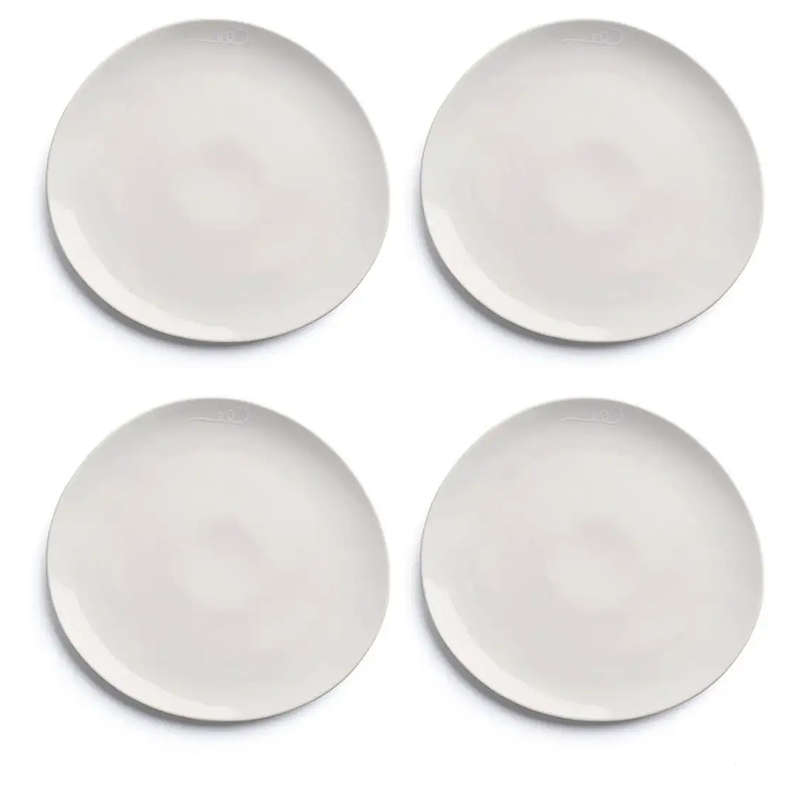 Organic Dinner Plates, Set of 4