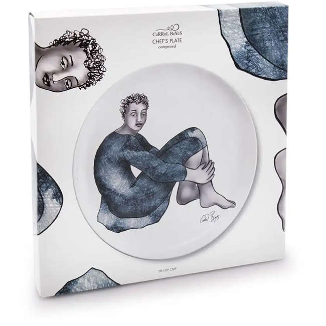 Indigo Girls Composed Platter, 30.5cm