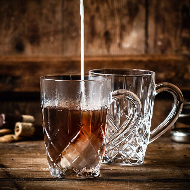 Noblesse Lead-Free Tea Mugs, Set Of 2