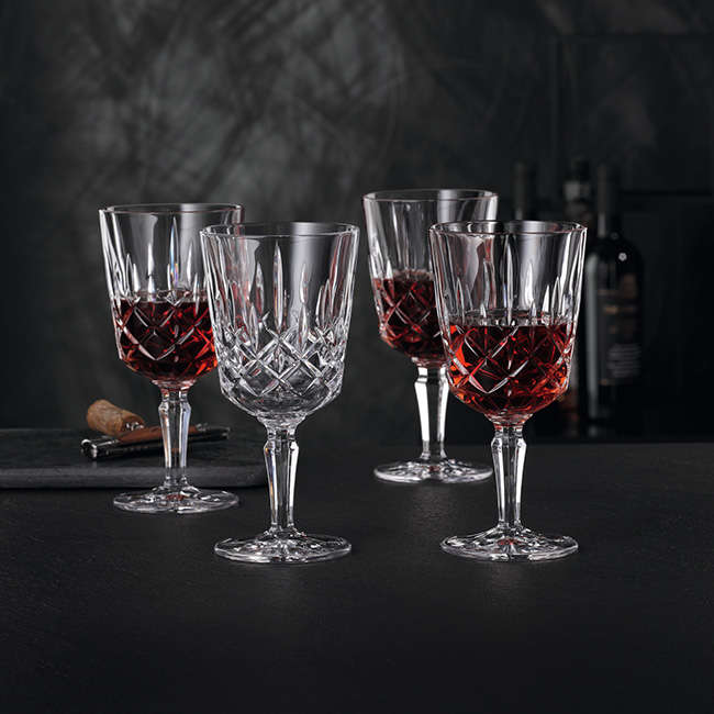 Noblesse Cocktail Wine Glasses, Set Of 4