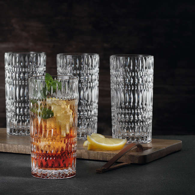 Ethno Longdrink Glasses, Set Of 4