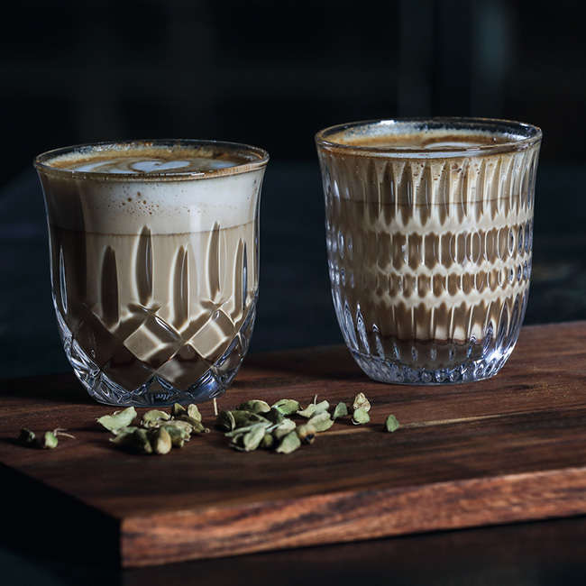 Barista Noblesse Cappuccino Glasses, Set Of 2