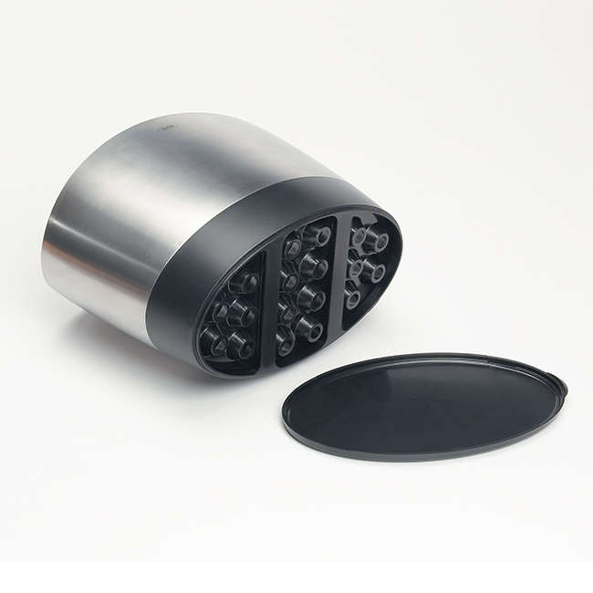 Good Grips Brushed Stainless Steel Utensil Holder
