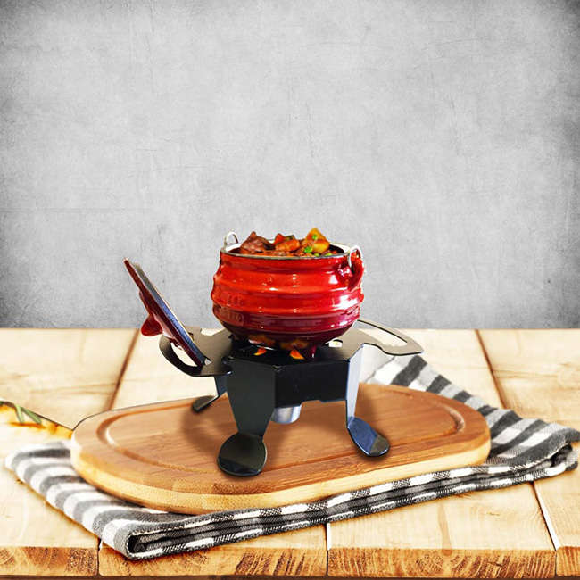 Mini Potjie Cooker Stand, Set of 2