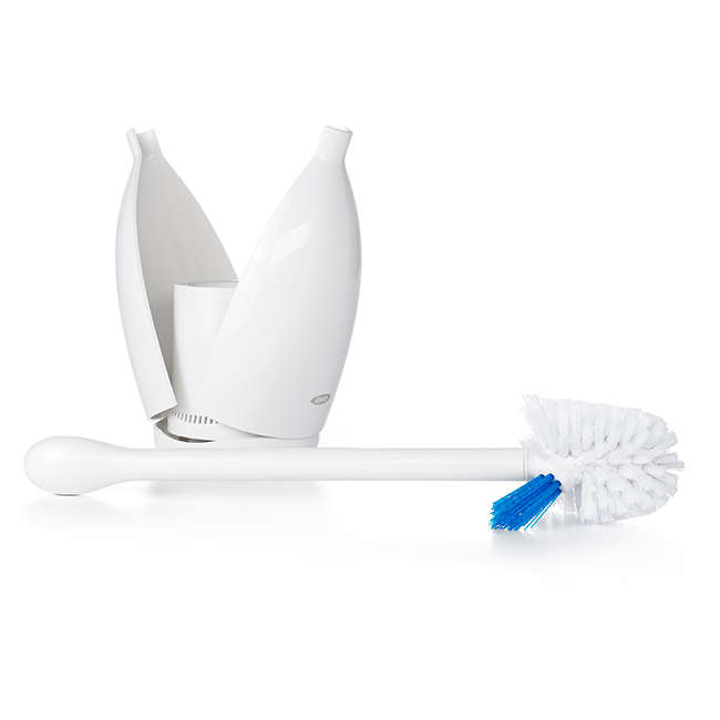 Good Grips Toilet Brush With Rim Cleaner
