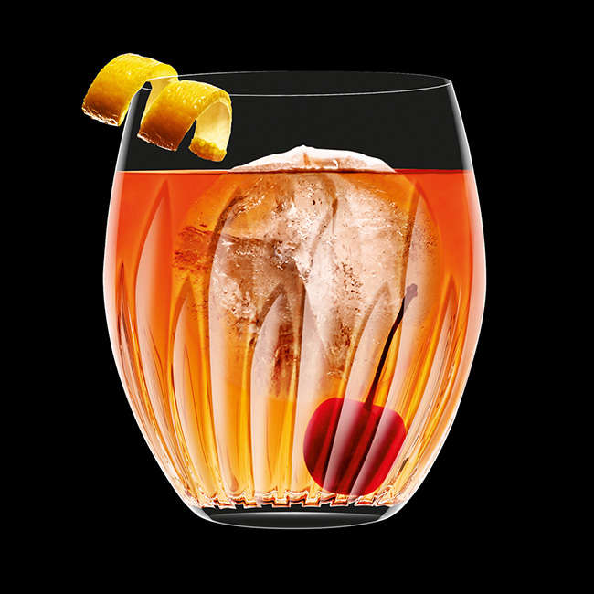 Mixology Cocktail Ice Glasses, Set Of 6