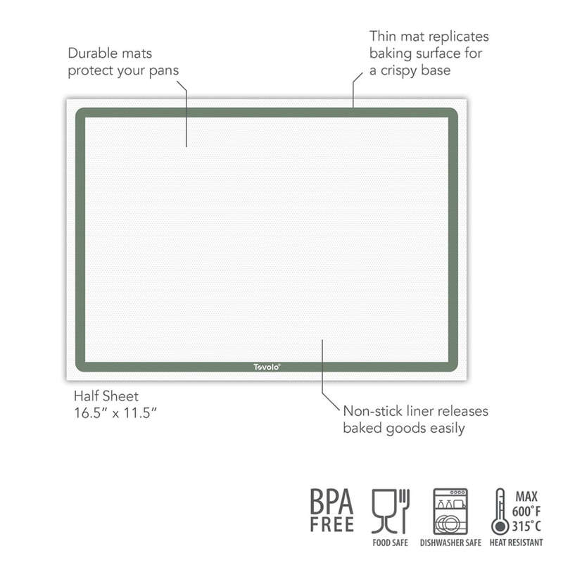 TrueBake Silicone Baking Mat, 42cm x 29cm