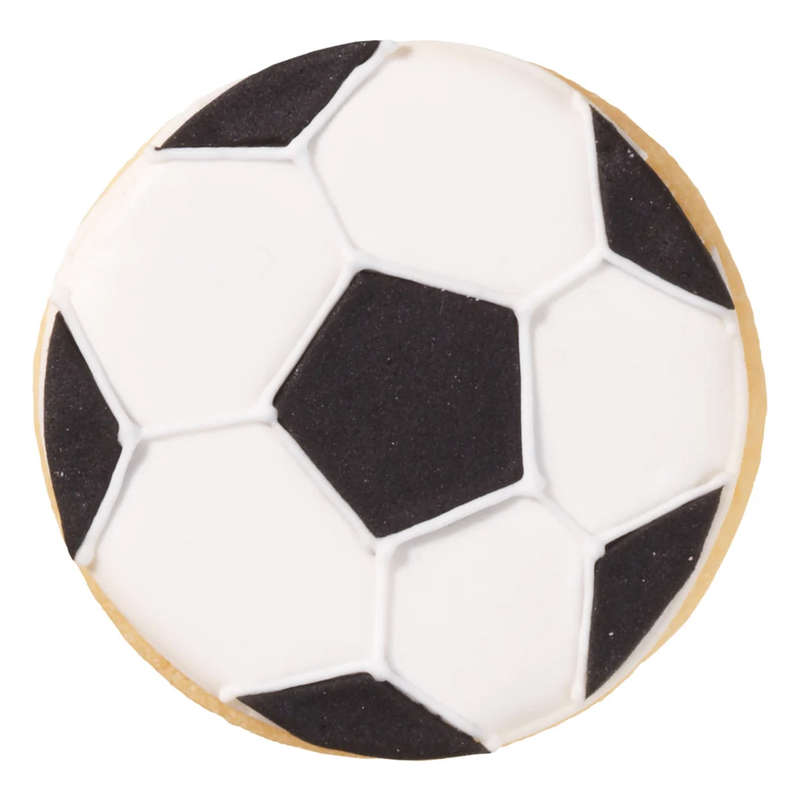 Stainless Steel Football Cookie Cutter, 6.5cm