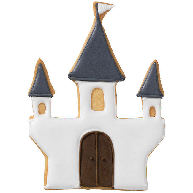 Stainless Steel Fairytale Castle Cookie Cutter, 13cm