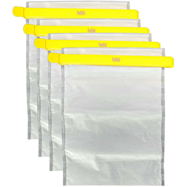 Reusable Freezer Bags, Set of 4