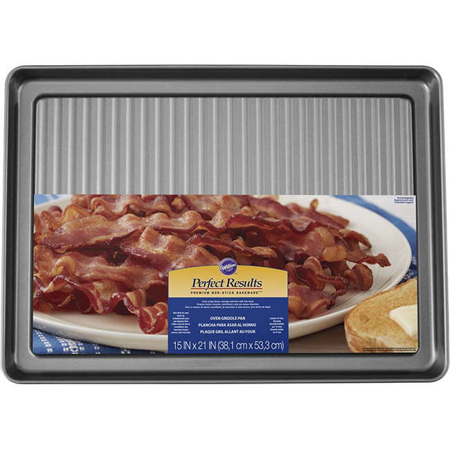 Perfect Results Non-Stick Oven Griddle Pan, 53cm