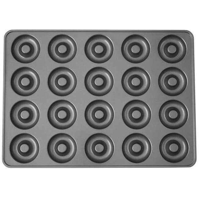 Perfect Results 20 Cavity Mega Non-Stick Doughnut Pan