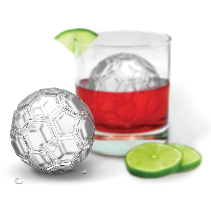 Soccer Ball Ice Moulds, Set of 2