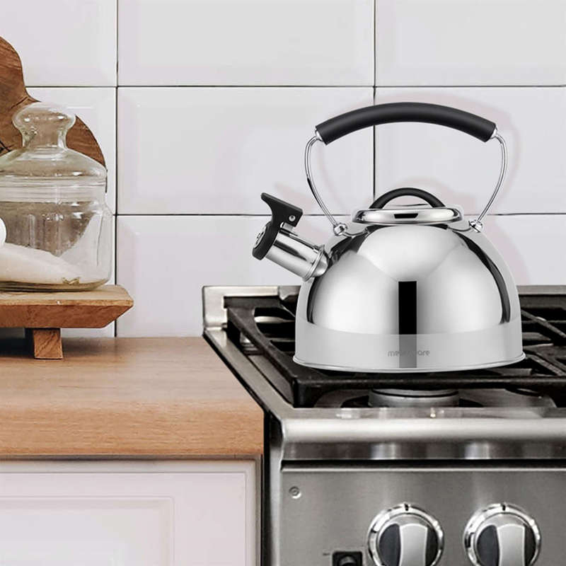 Stainless Steel Whistling Stovetop Kettle, 2.5L