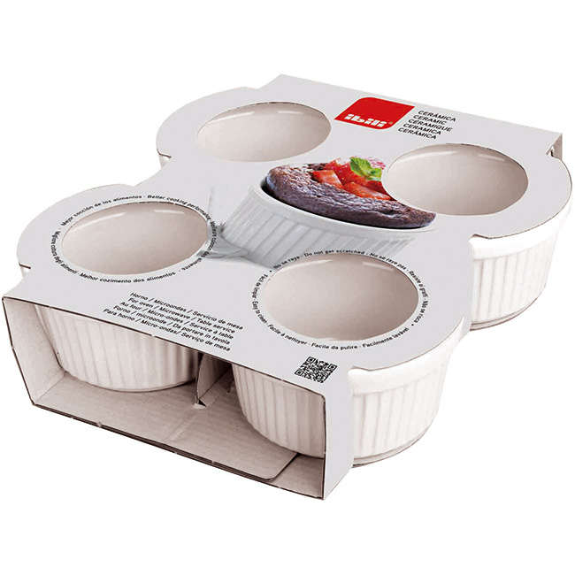 Ceramica 9cm Ramekins, Set Of 4
