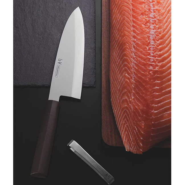 Sushi Silver Deba Knife, 20cm