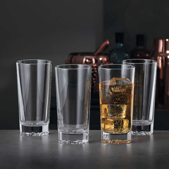 Lounge Longdrink Glasses, Set Of 4