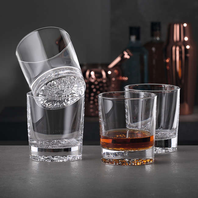Lounge Whiskey Glasses, Set Of 4