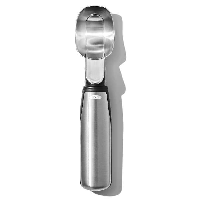 Stainless Steel Lever Ice Cream Scoop