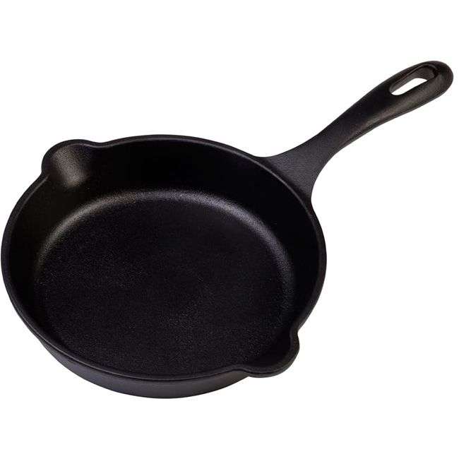 Enamelled Cast Iron Skillet