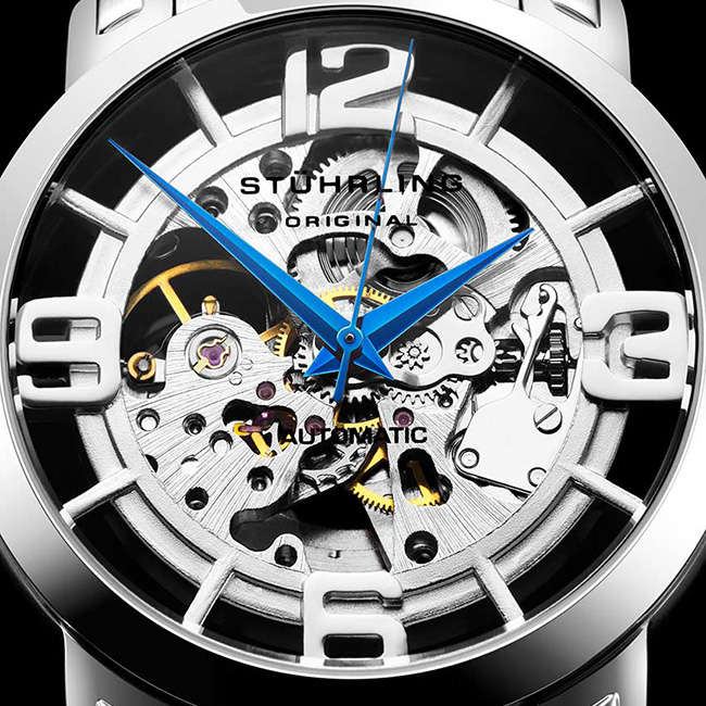 Original Winchester Automatic Men's Skeleton Wrist Watch