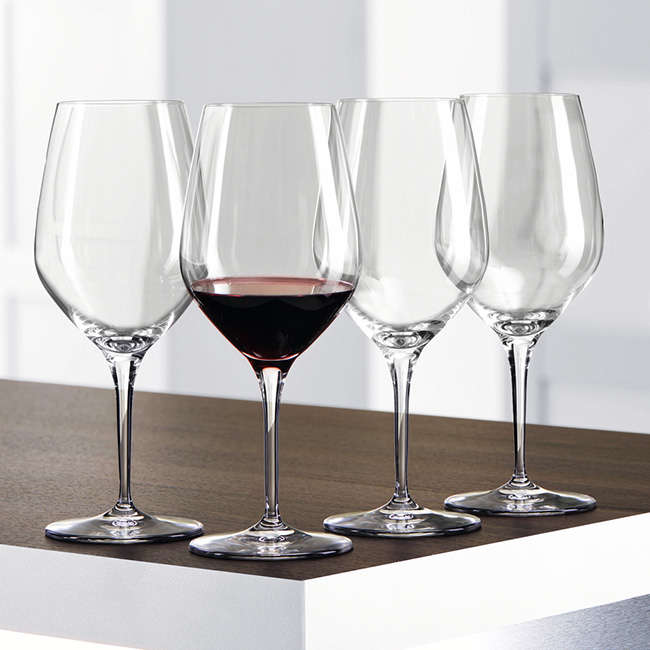 Authentis Bordeaux Wine Glasses, Set of 4
