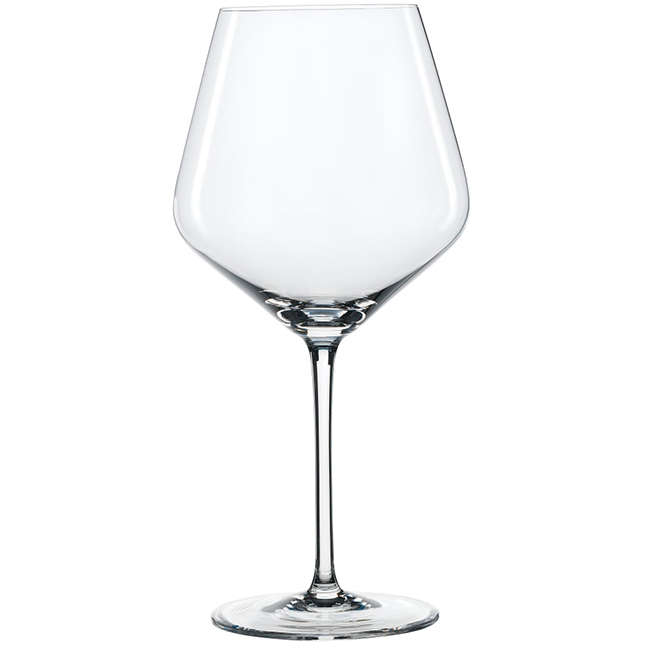 Style Burgundy Wine Glasses, Set Of 4