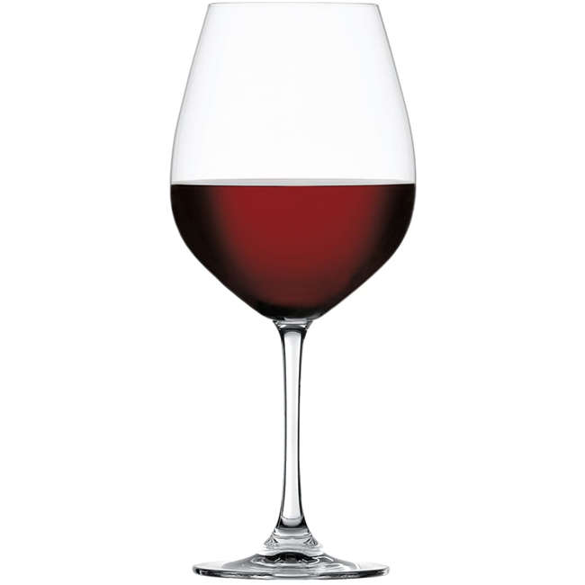 Salute Burgundy Wine Glasses, Set Of 4