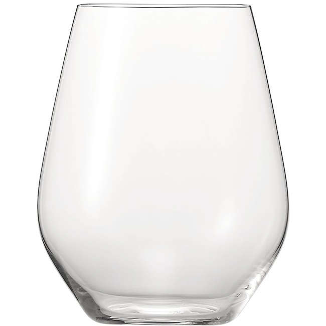 Authentis Casual Stemless Red Wine Glasses, Set of 6