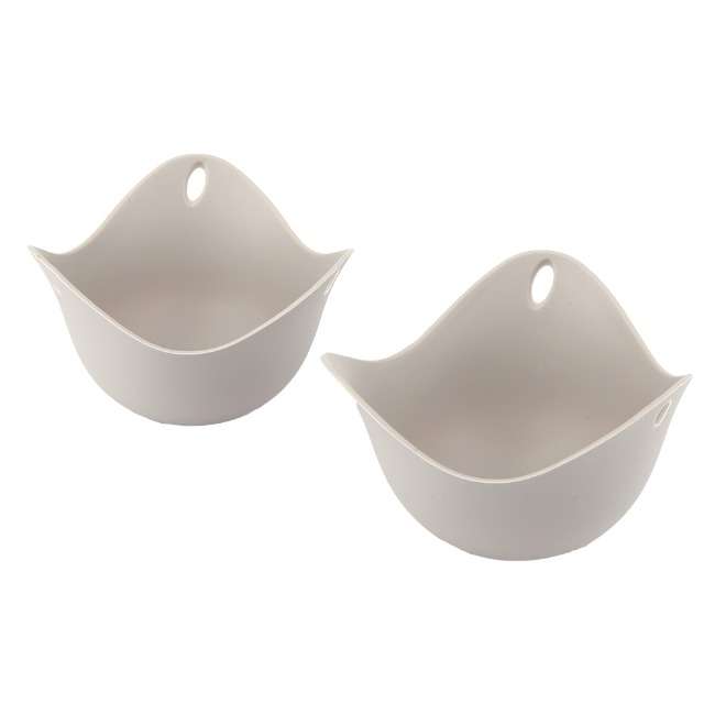 Silicone Egg Poaching Pod Set