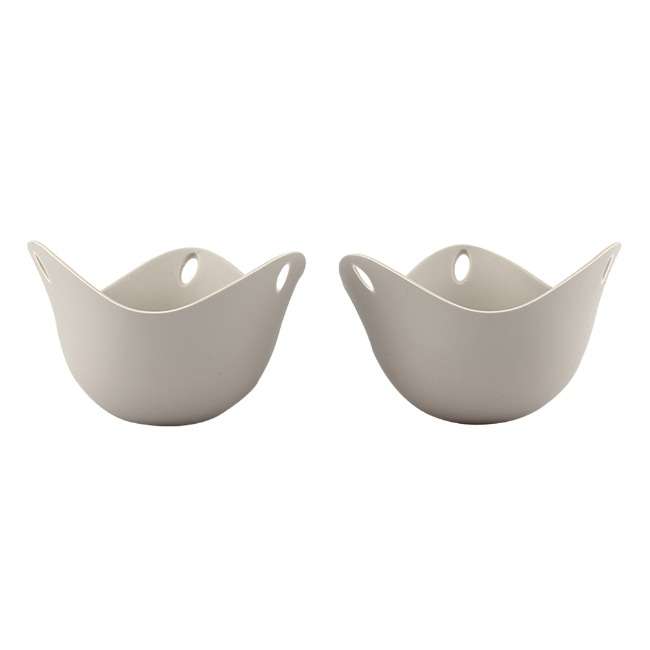 Silicone Egg Poaching Pod Set