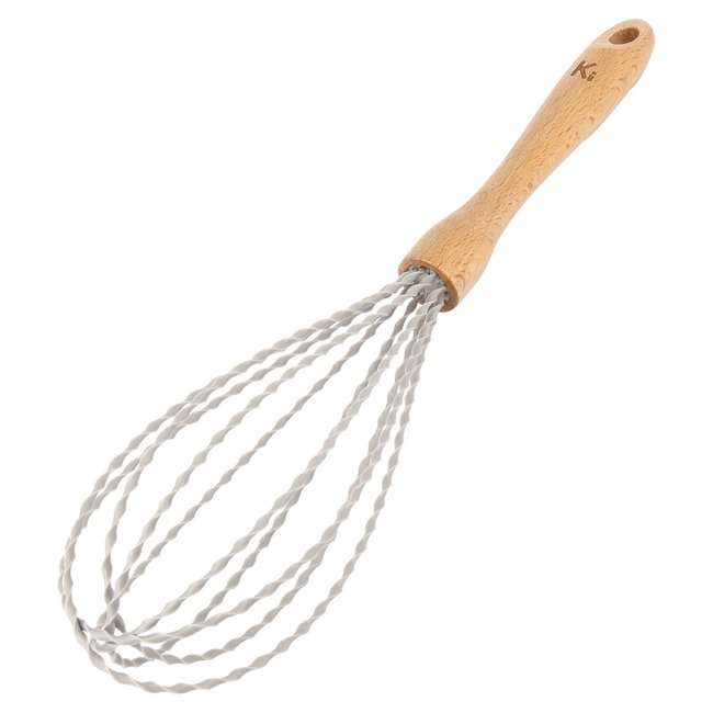 Large Beechwood Whisk
