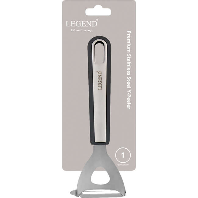 Premium Stainless Steel Y-Angled Peeler