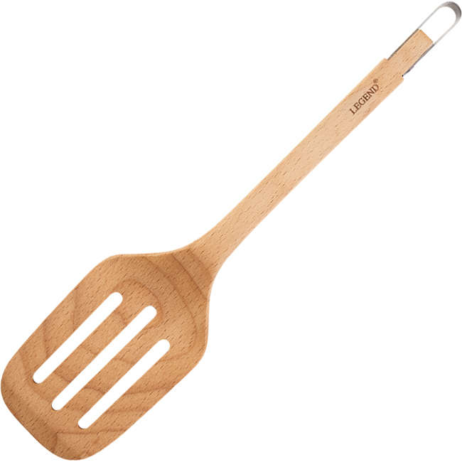 Premium Beechwood Slotted Turner