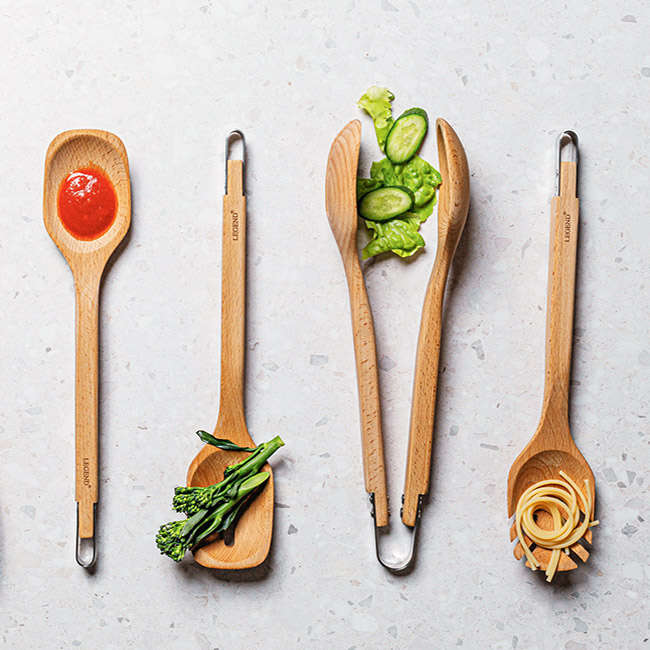 Premium Beechwood Pasta Spoon