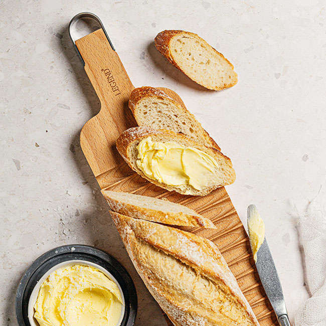 Premium Beechwood Baguette Board