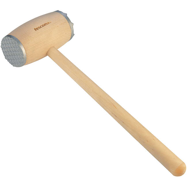 Wooden Meat Tenderiser With Metal Heads