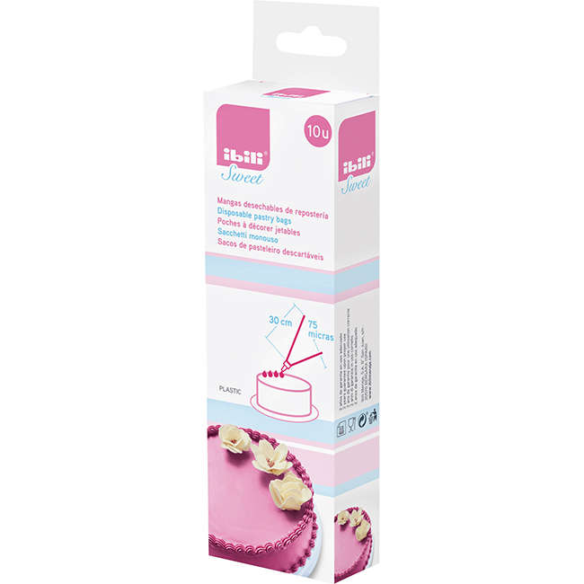 Accesorios Disposable Pastry Bags, Set Of 10, 30cm