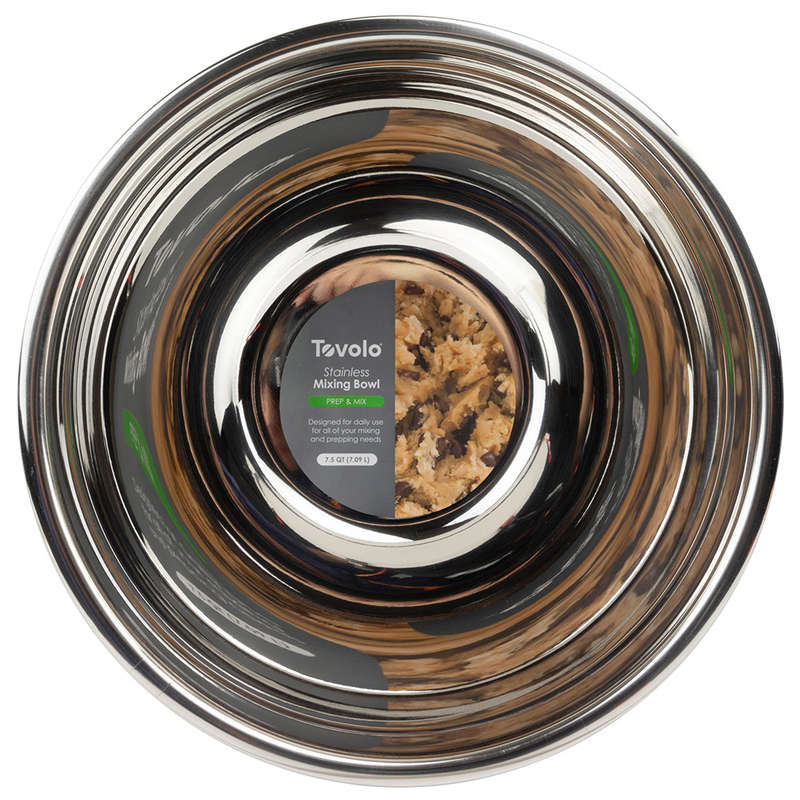 Deep Stainless Steel Mixing Bowl
