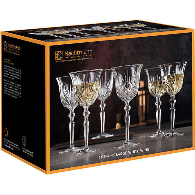 Palais White Wine Glasses, Set Of 6