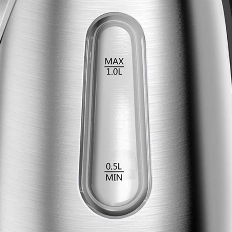 Selene Compact 360° Stainless Steel Cordless Kettle, 1L