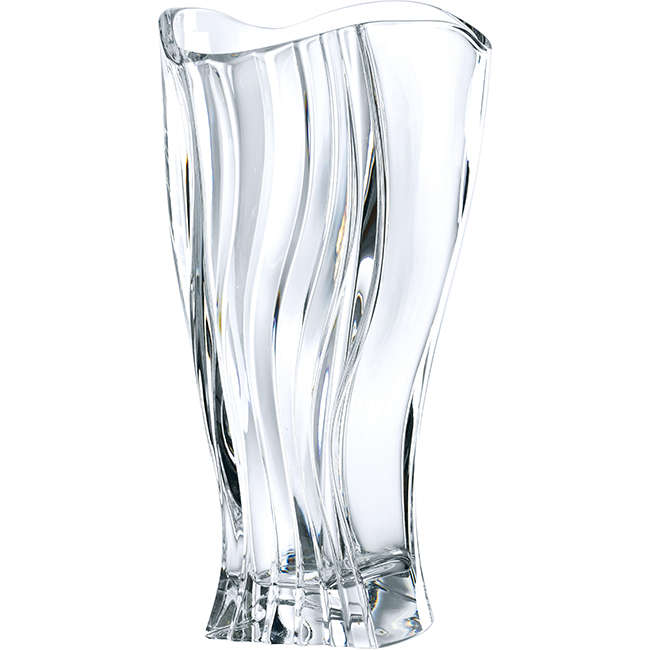 Curve Lead-Free Crystal Vase, 30cm