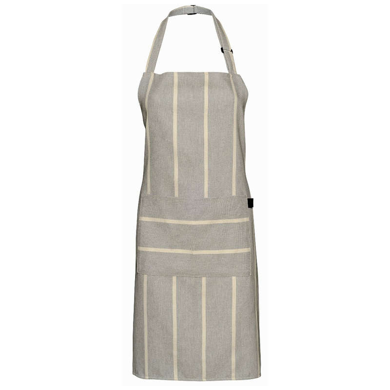 Abigail Marc Striped Full Bib Apron