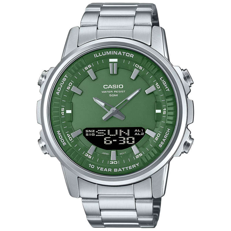Standard Men's 50m World Time AnaDigi Wrist Watch, AMW-880D