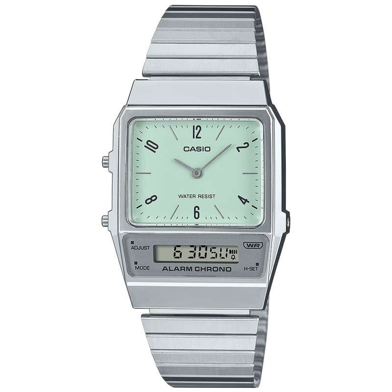 Retro AnaDigi Wrist Watch, AQ-800E-3ADF