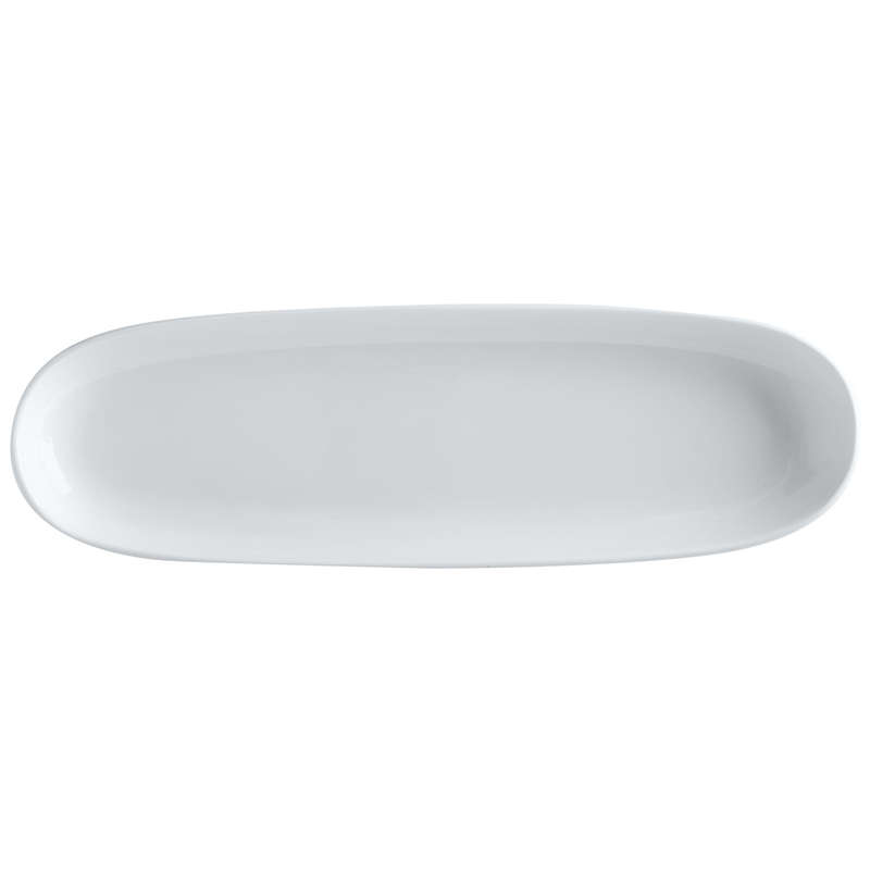 White Basics Oblong Platter, 40cm